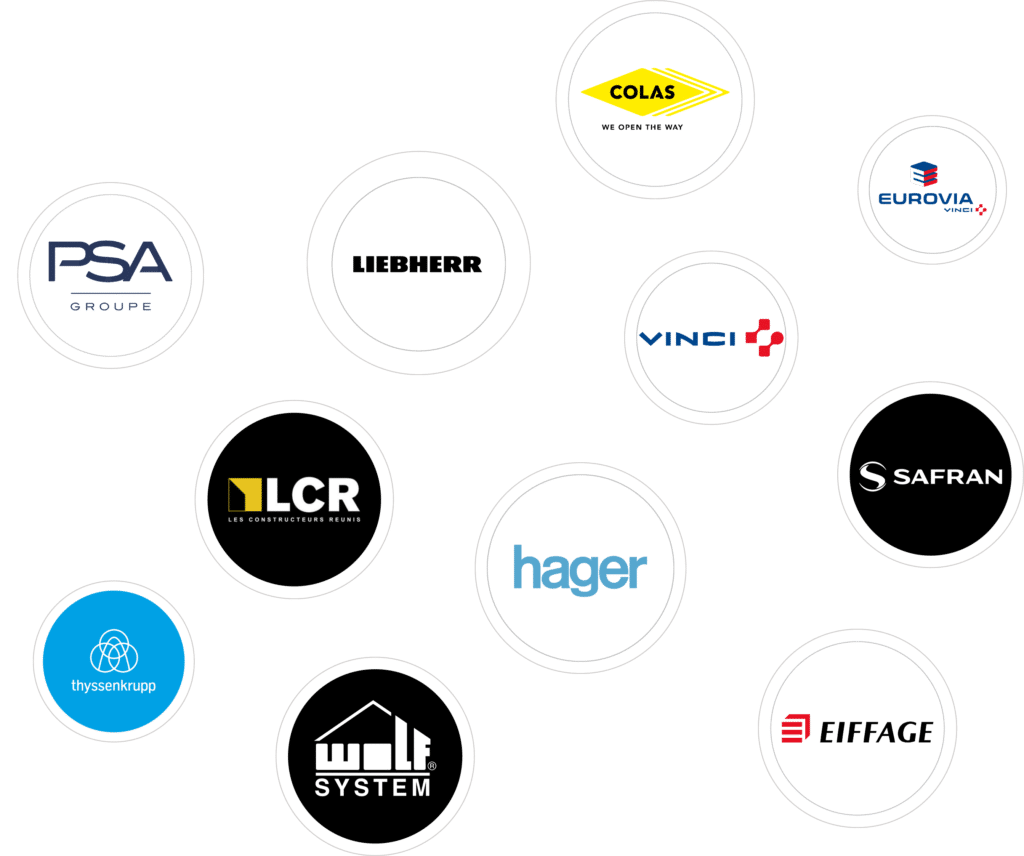 Logo des plus grandes entreprises présentes sur Strasbourg qui recrutent des freelances