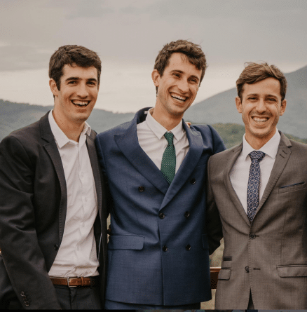 Les 3 fondateurs de Yalink, ANtoine Paemelaere, ALexnadre Jousse et Vincent Ppein
