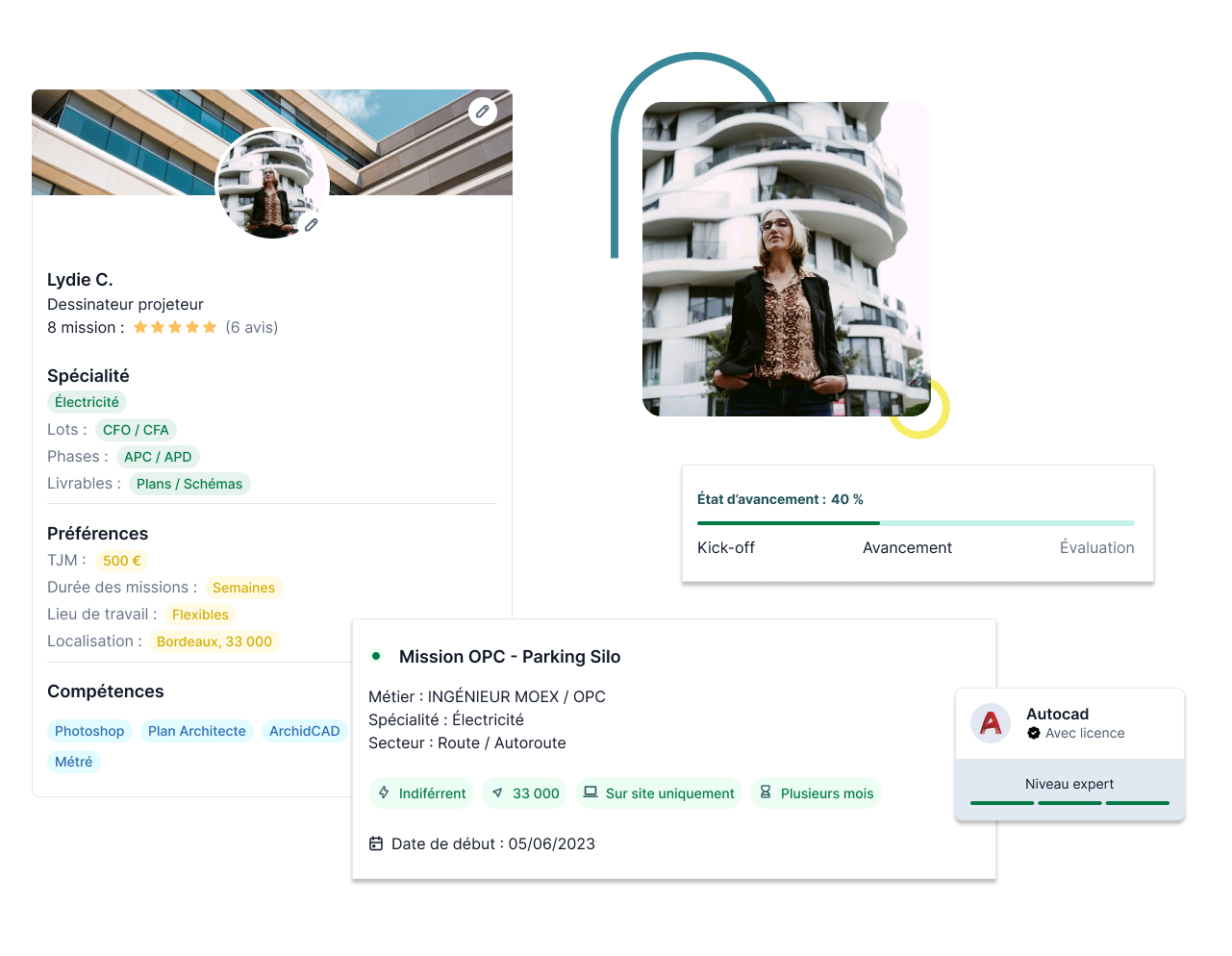 Freelance Yalink BTP